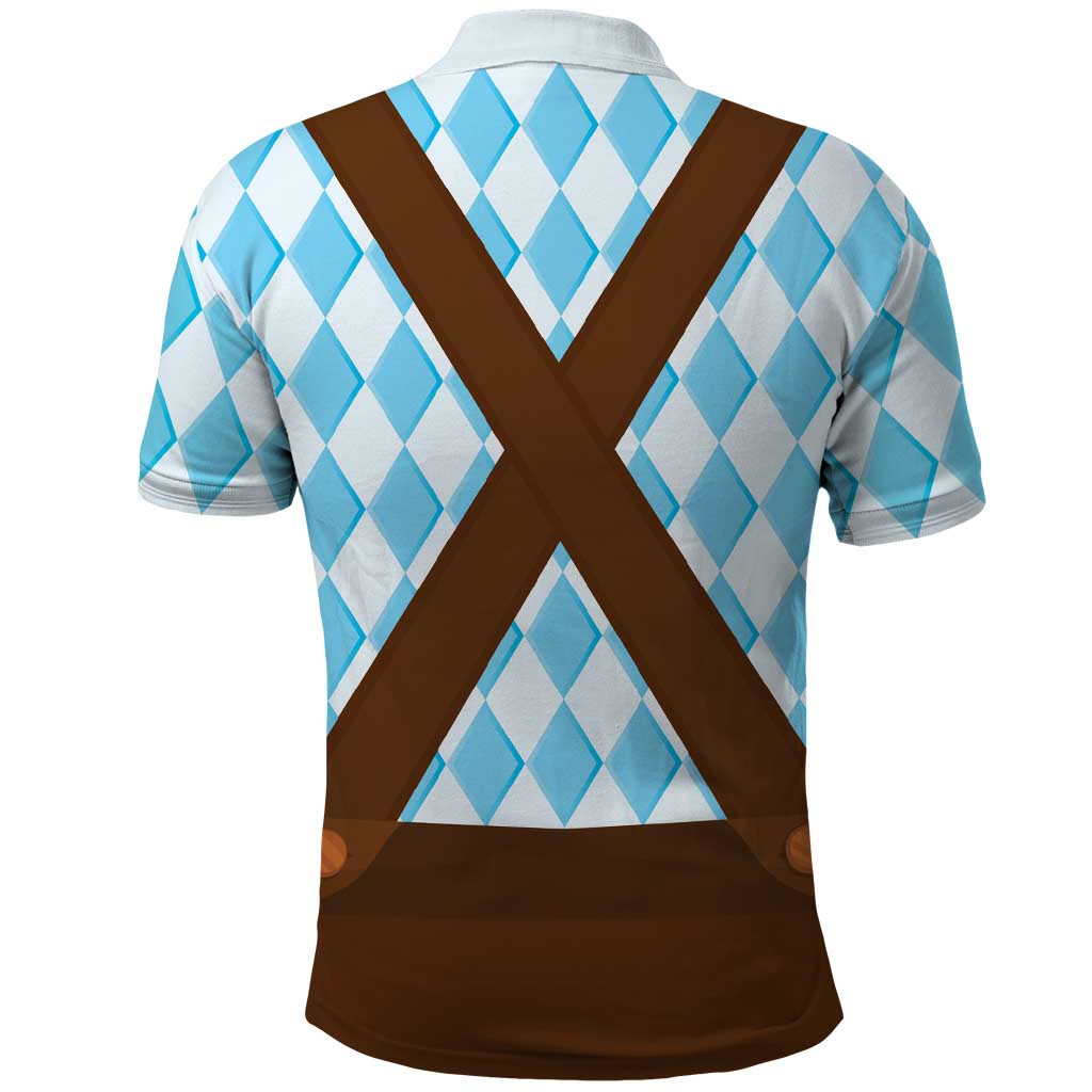 Germany Christmas Polo Shirt Bavarian Costume Style - Wonder Print Shop