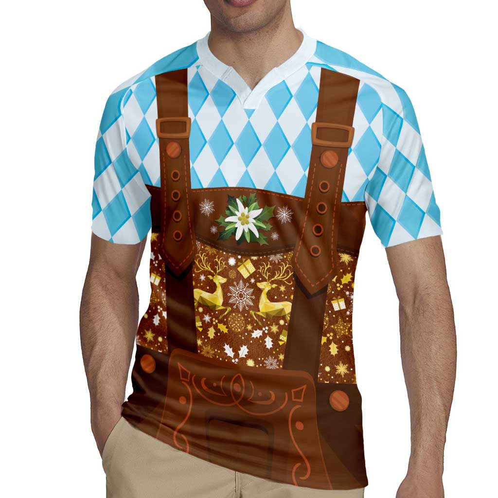 Germany Christmas Rugby Jersey Bavarian Costume Style - Wonder Print Shop