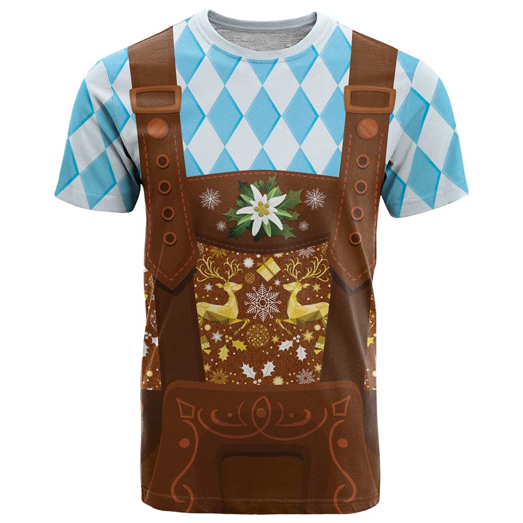 Germany Christmas T Shirt Bavarian Costume Style - Wonder Print Shop
