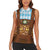 Germany Christmas Women Sleeveless Polo Shirt Bavarian Costume Style - Wonder Print Shop