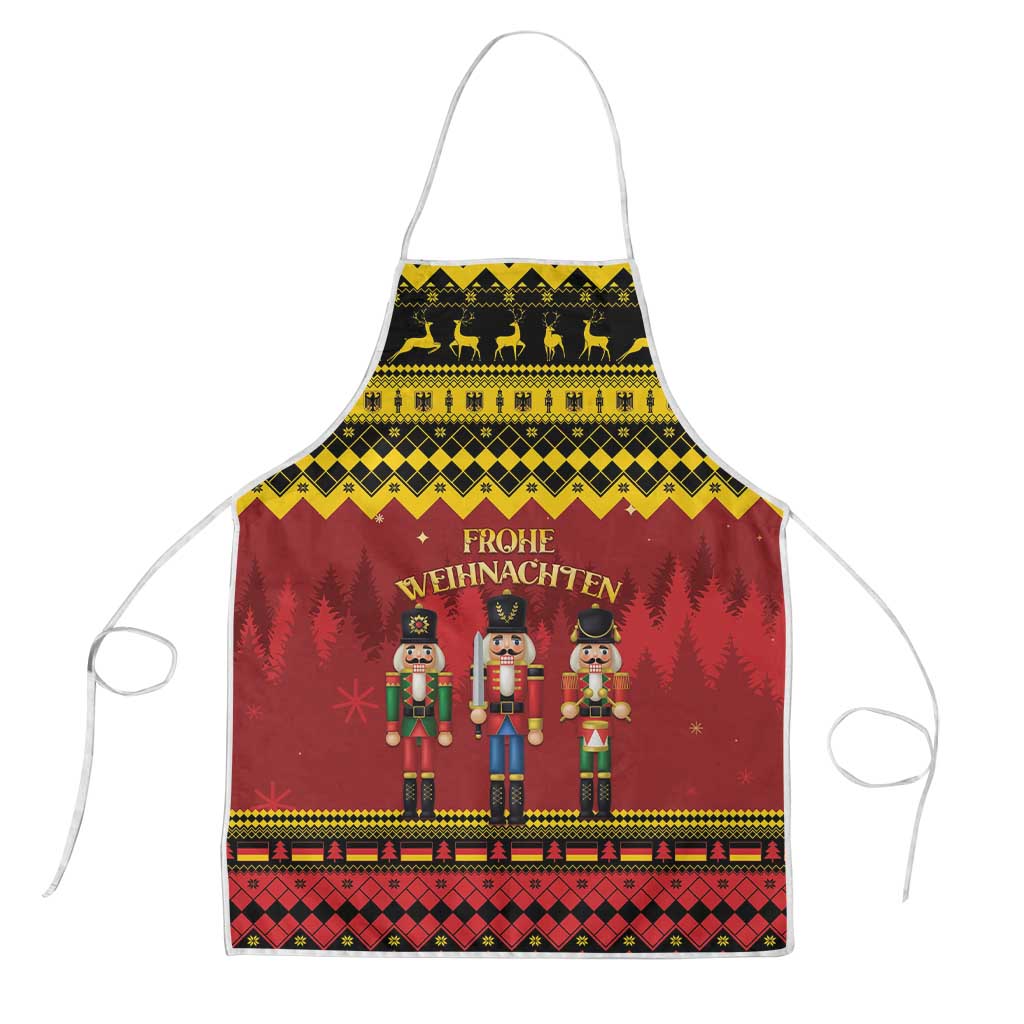 Germany Nussknacker Christmas Apron Crack Deez Nuts - Wonder Print Shop