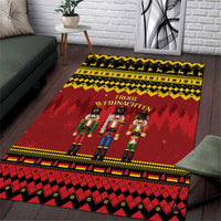 Germany Nussknacker Christmas Area Rug Crack Deez Nuts - Wonder Print Shop