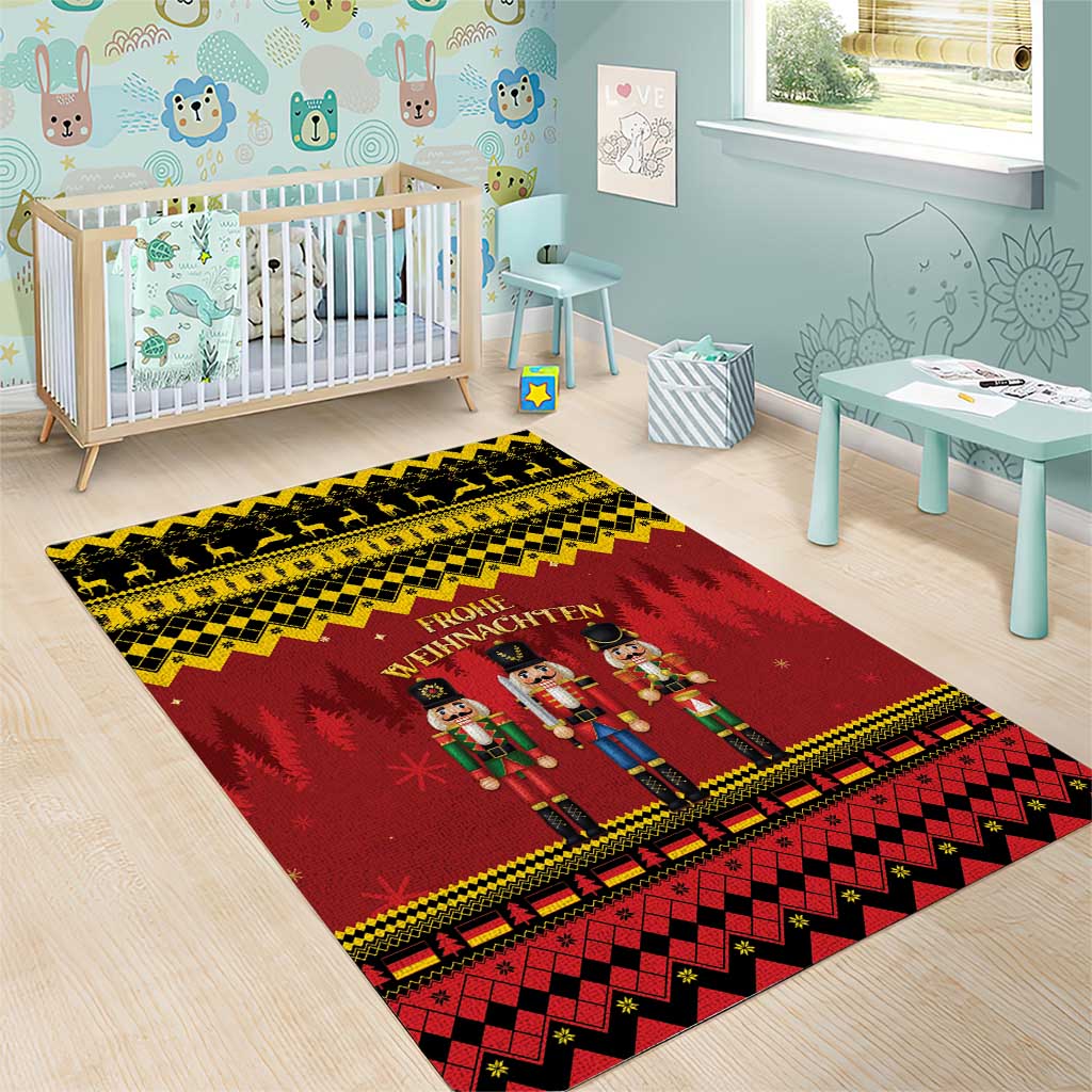 Germany Nussknacker Christmas Area Rug Crack Deez Nuts - Wonder Print Shop
