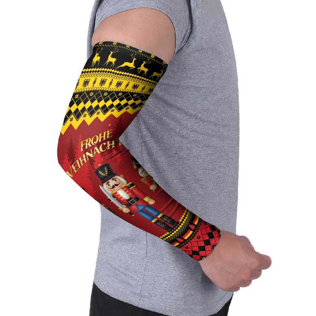 Germany Nussknacker Christmas Arm Sleeves Crack Deez Nuts - Wonder Print Shop