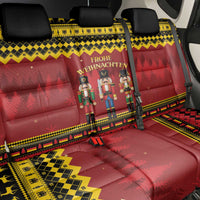 Germany Nussknacker Christmas Back Car Seat Cover Crack Deez Nuts - Wonder Print Shop