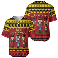 Germany Nussknacker Christmas Baseball Jersey Crack Deez Nuts - Wonder Print Shop