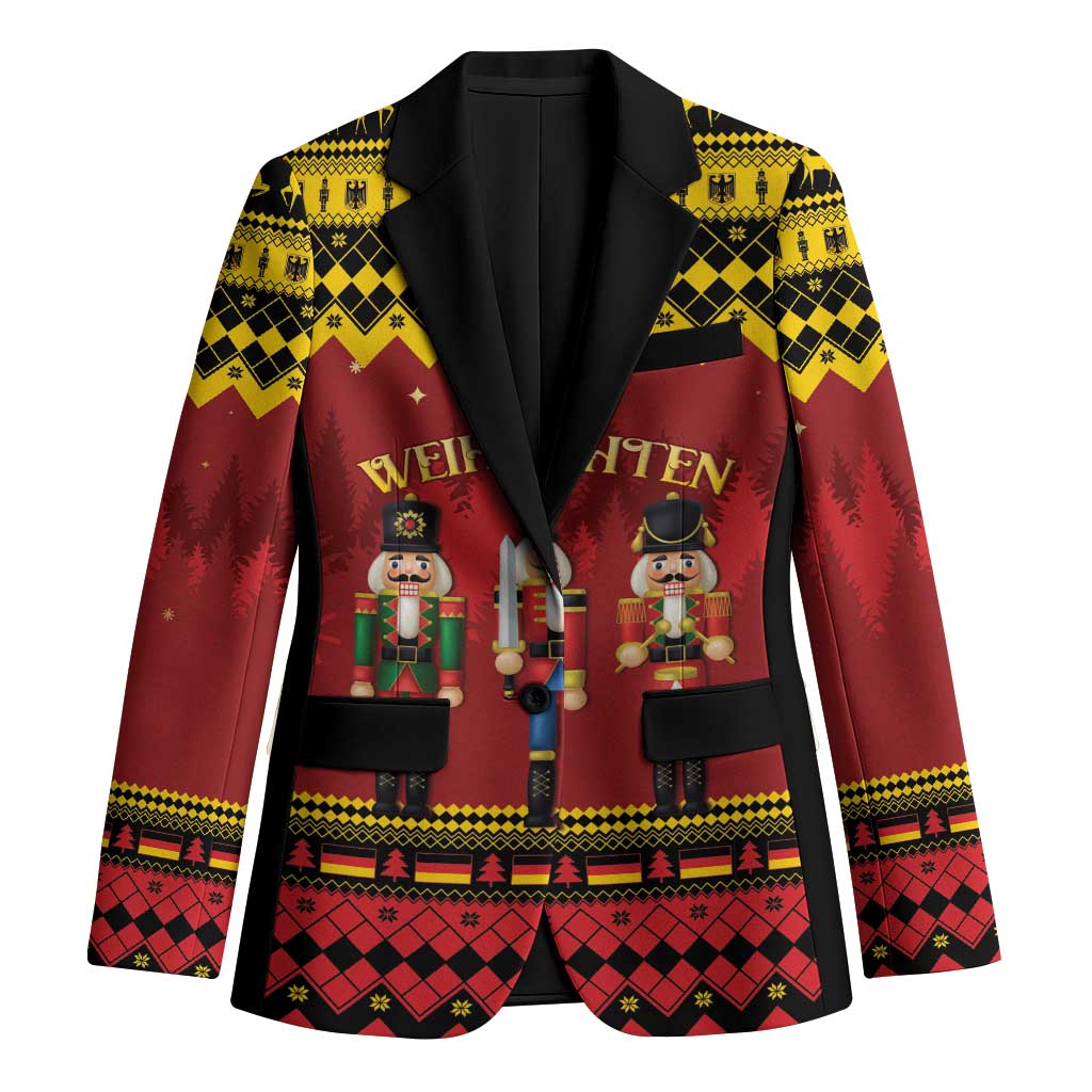 Germany Nussknacker Christmas Blazer Crack Deez Nuts - Wonder Print Shop