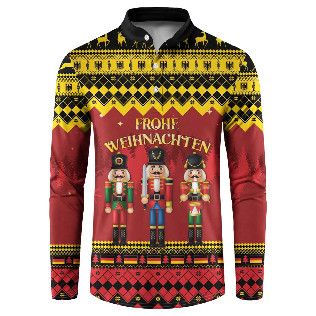 Germany Nussknacker Christmas Button Sweatshirt Crack Deez Nuts - Wonder Print Shop