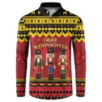Germany Nussknacker Christmas Button Sweatshirt Crack Deez Nuts - Wonder Print Shop