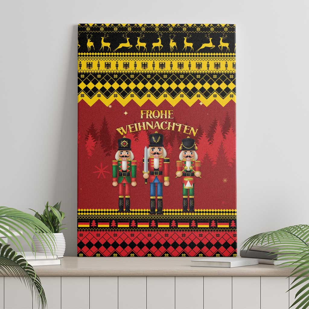 Germany Nussknacker Christmas Canvas Wall Art Crack Deez Nuts - Wonder Print Shop