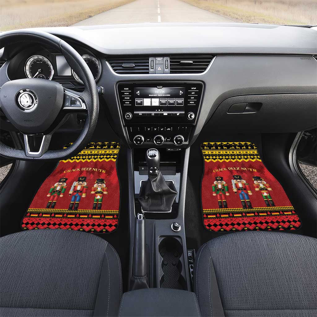 Germany Nussknacker Christmas Car Mats Crack Deez Nuts - Wonder Print Shop