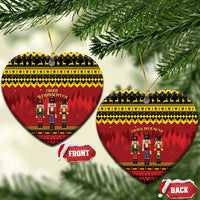 Germany Nussknacker Christmas Ceramic Ornament Crack Deez Nuts - Wonder Print Shop