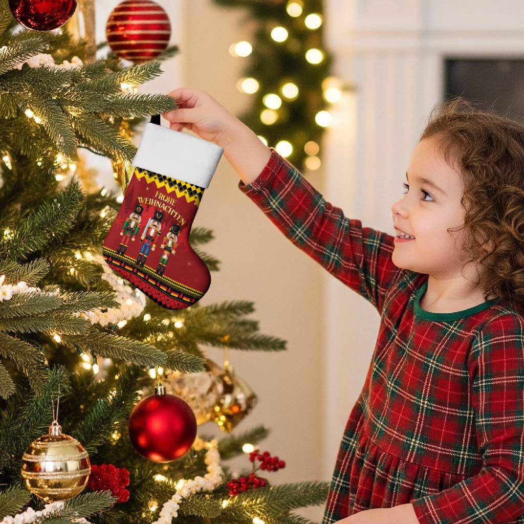 Germany Nussknacker Christmas Stocking Crack Deez Nuts - Wonder Print Shop