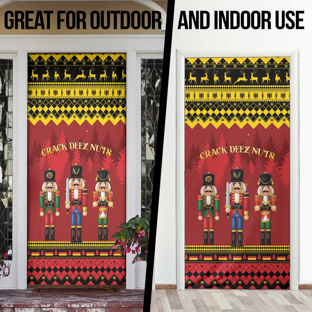 Germany Nussknacker Christmas Door Cover Crack Deez Nuts - Wonder Print Shop