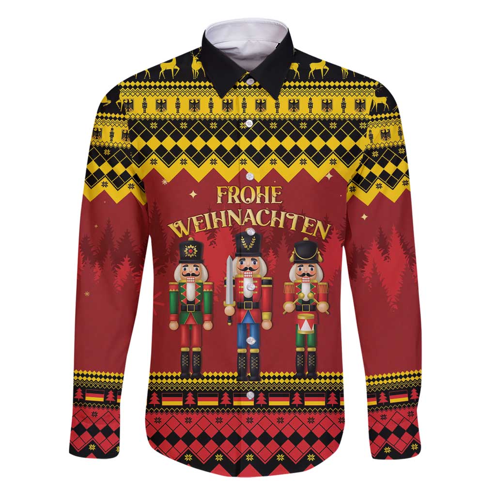 Germany Nussknacker Christmas Family Matching Puletasi and Hawaiian Shirt Crack Deez Nuts - Wonder Print Shop