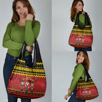 Germany Nussknacker Christmas Grocery Bag Crack Deez Nuts - Wonder Print Shop