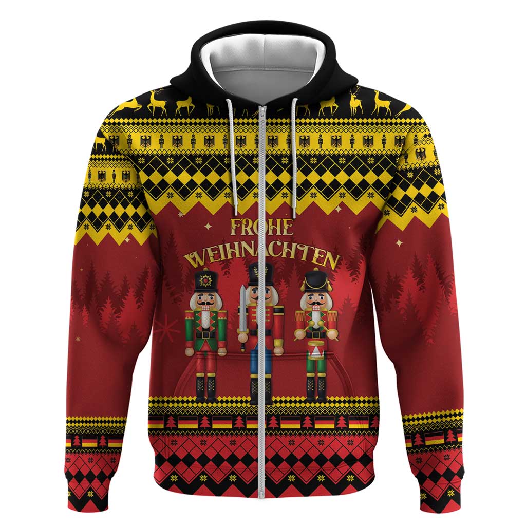 Germany Nussknacker Christmas Hoodie Crack Deez Nuts - Wonder Print Shop