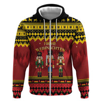 Germany Nussknacker Christmas Hoodie Crack Deez Nuts - Wonder Print Shop