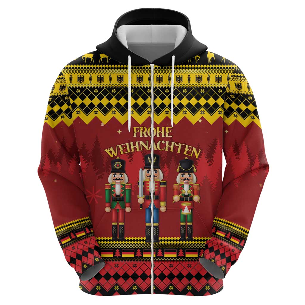 Germany Nussknacker Christmas Hoodie Crack Deez Nuts - Wonder Print Shop