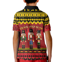 Germany Nussknacker Christmas Kid Polo Shirt Crack Deez Nuts - Wonder Print Shop