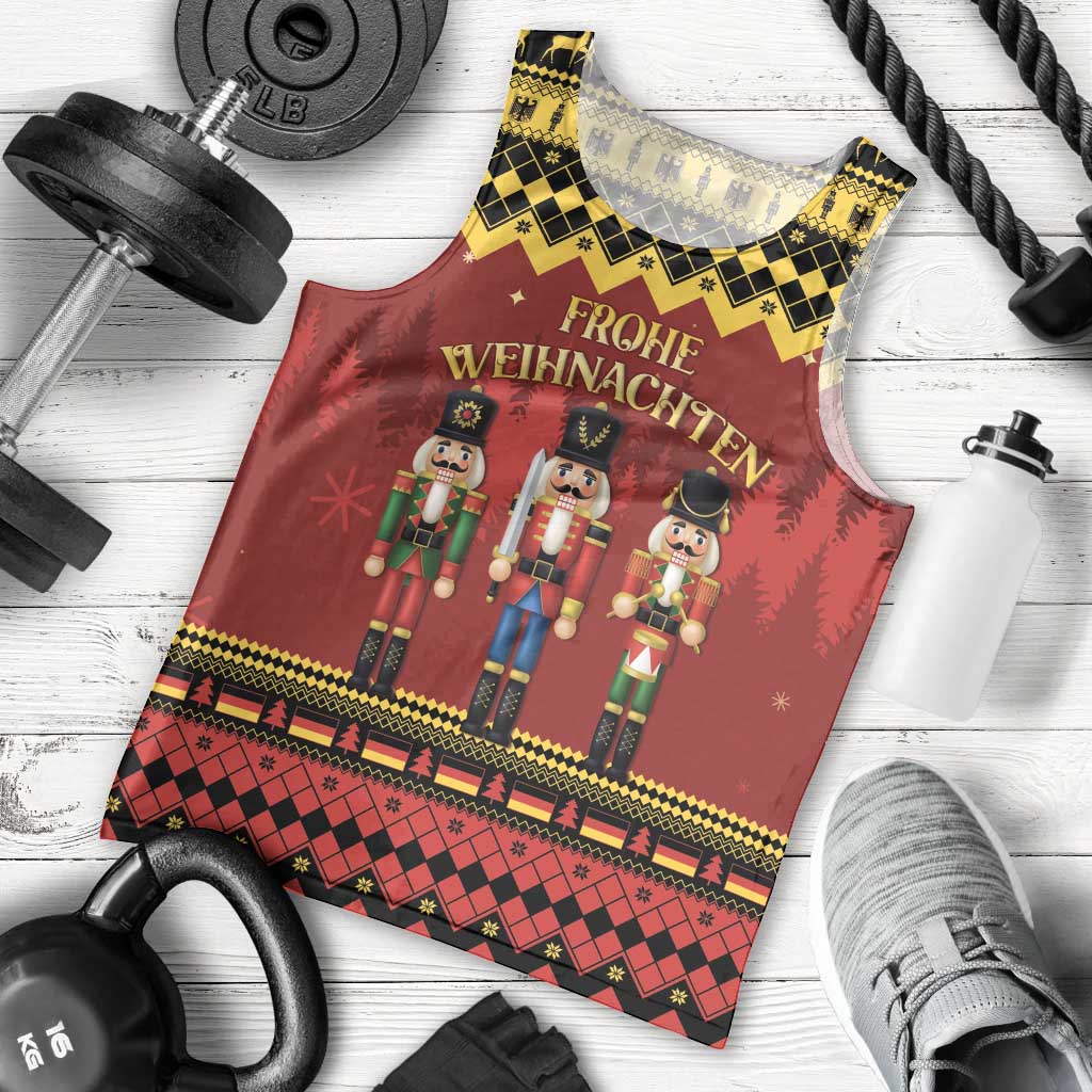 Germany Nussknacker Christmas Men Tank Top Crack Deez Nuts - Wonder Print Shop