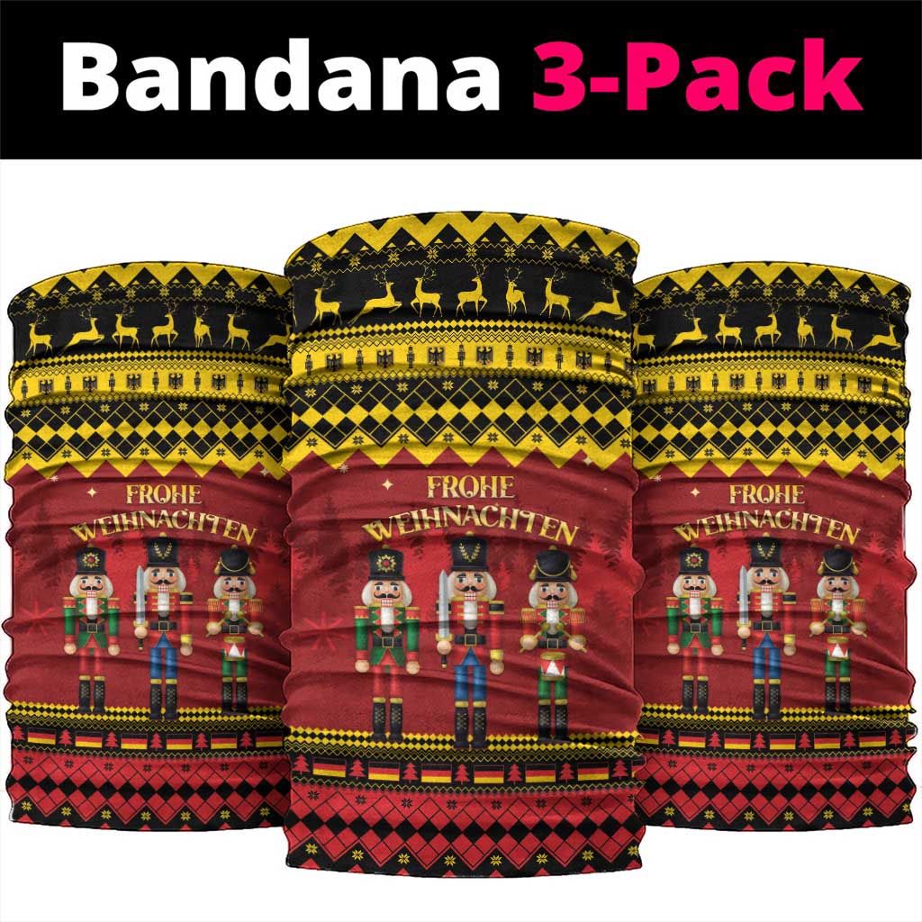 Germany Nussknacker Christmas Neck Gaiter Crack Deez Nuts - Wonder Print Shop