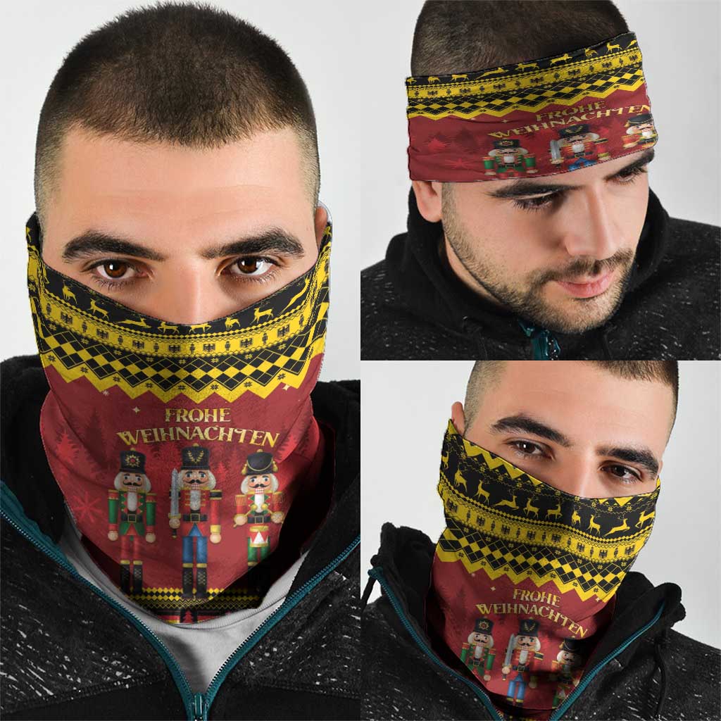 Germany Nussknacker Christmas Neck Gaiter Crack Deez Nuts - Wonder Print Shop
