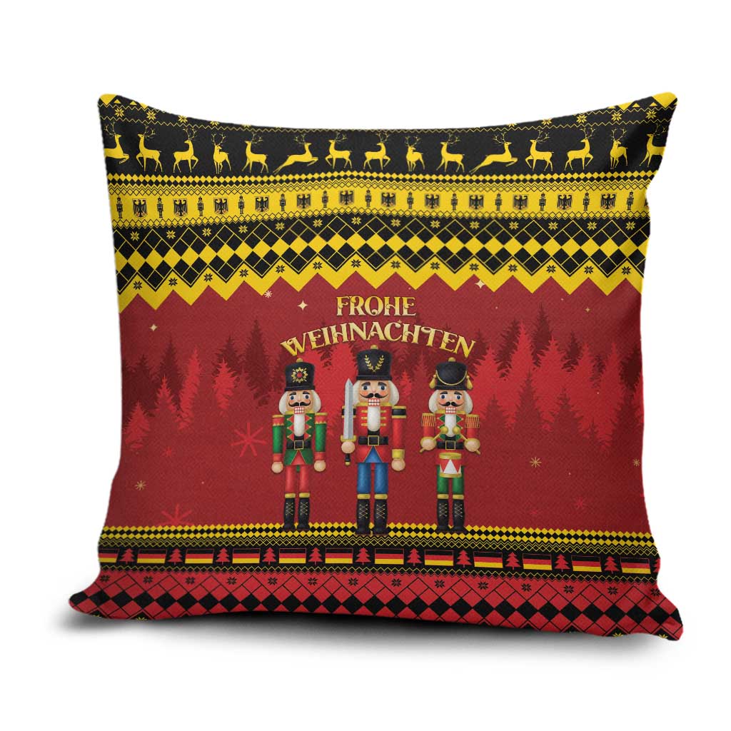 Germany Nussknacker Christmas Pillow Cover Crack Deez Nuts - Wonder Print Shop
