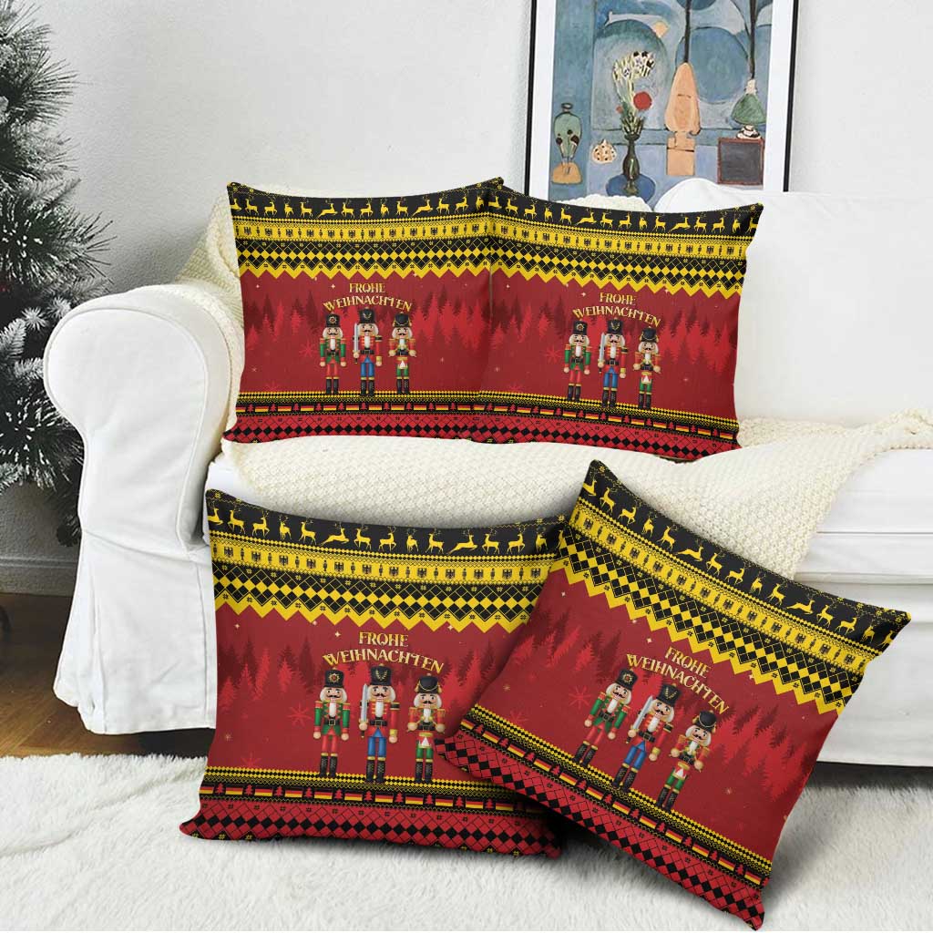 Germany Nussknacker Christmas Pillow Cover Crack Deez Nuts - Wonder Print Shop