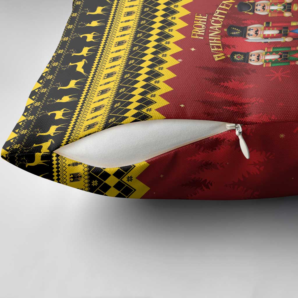 Germany Nussknacker Christmas Pillow Cover Crack Deez Nuts - Wonder Print Shop