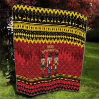 Germany Nussknacker Christmas Quilt Crack Deez Nuts - Wonder Print Shop