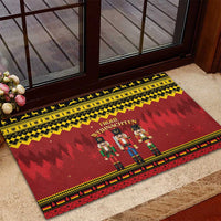 Germany Nussknacker Christmas Rubber Doormat Crack Deez Nuts - Wonder Print Shop