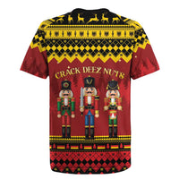 Germany Nussknacker Christmas Rugby Jersey Crack Deez Nuts - Wonder Print Shop