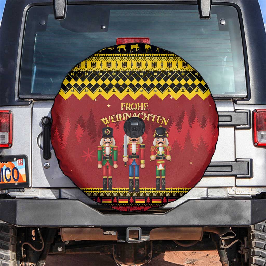 Germany Nussknacker Christmas Spare Tire Cover Crack Deez Nuts - Wonder Print Shop