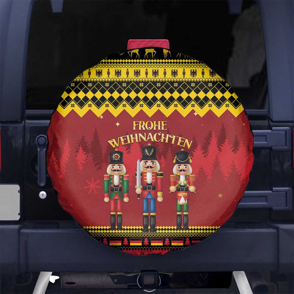Germany Nussknacker Christmas Spare Tire Cover Crack Deez Nuts - Wonder Print Shop