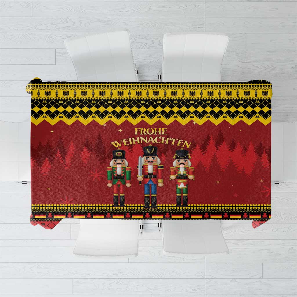 Germany Nussknacker Christmas Tablecloth Crack Deez Nuts - Wonder Print Shop