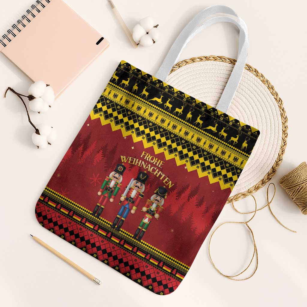 Germany Nussknacker Christmas Tote Bag Crack Deez Nuts - Wonder Print Shop