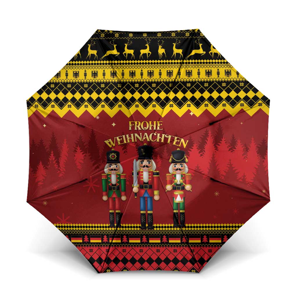 Germany Nussknacker Christmas Umbrella Crack Deez Nuts - Wonder Print Shop