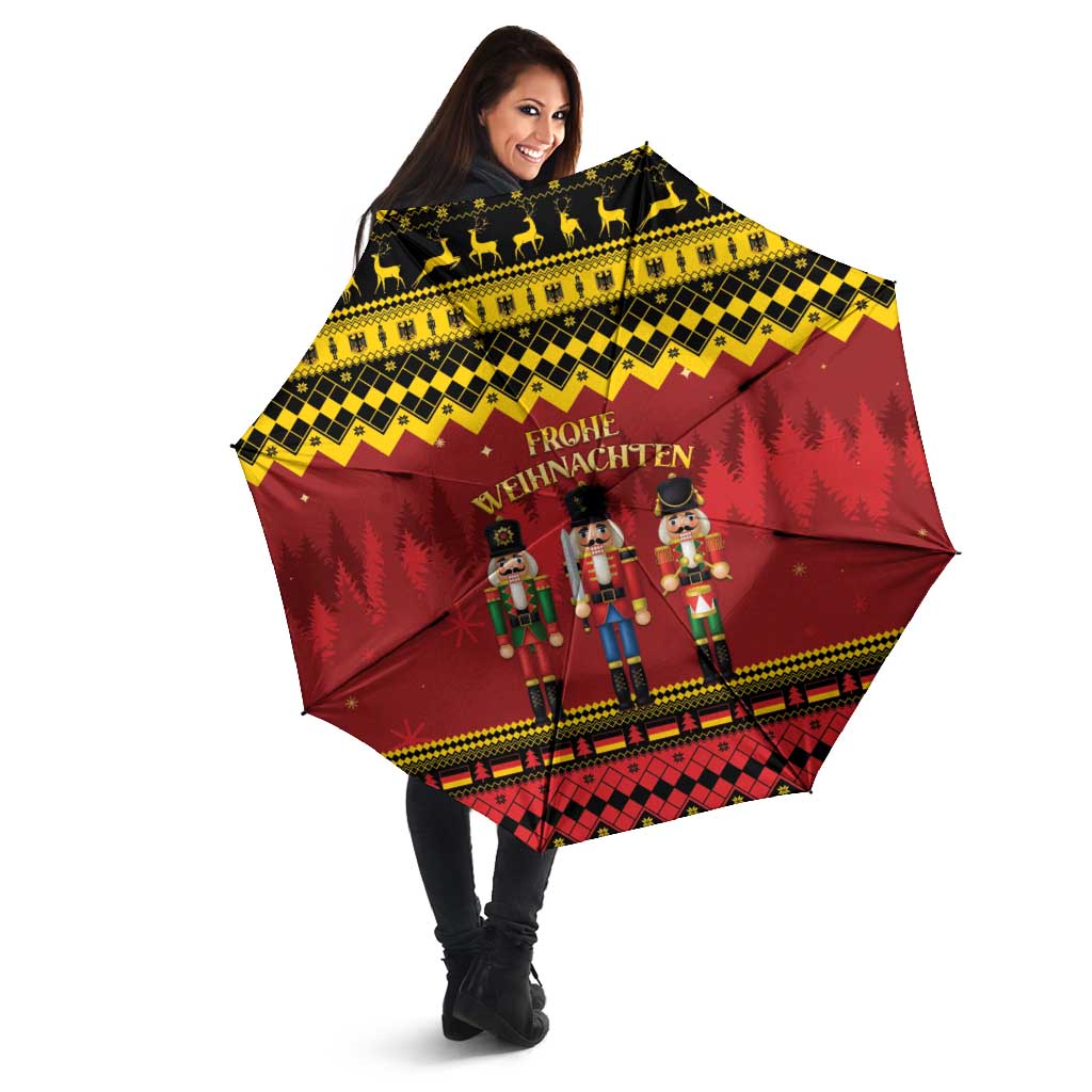 Germany Nussknacker Christmas Umbrella Crack Deez Nuts - Wonder Print Shop