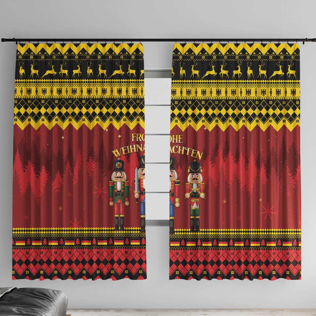 Germany Nussknacker Christmas Window Curtain Crack Deez Nuts - Wonder Print Shop