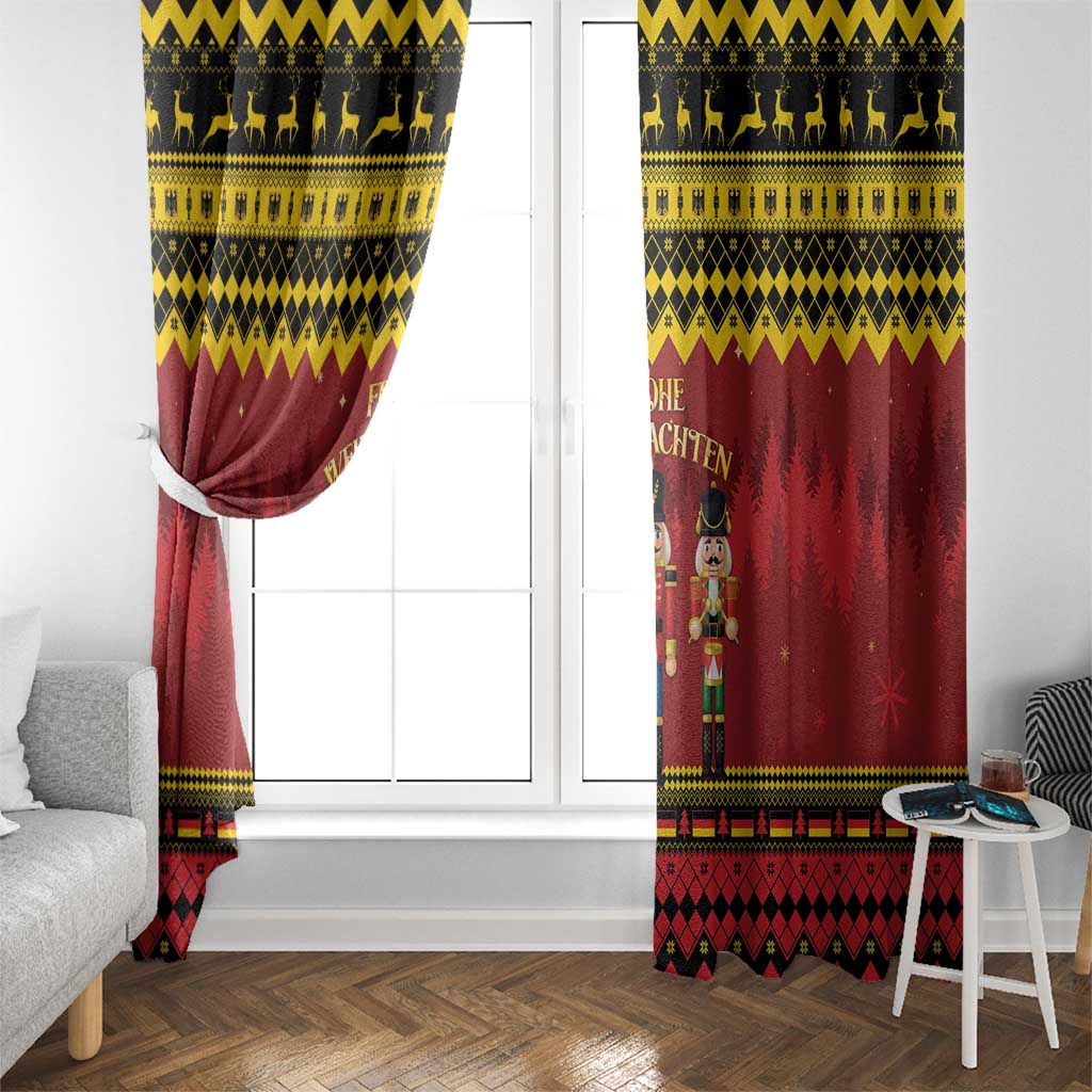 Germany Nussknacker Christmas Window Curtain Crack Deez Nuts - Wonder Print Shop