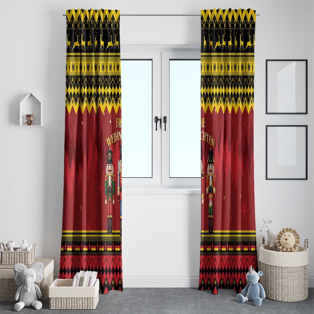 Germany Nussknacker Christmas Window Curtain Crack Deez Nuts - Wonder Print Shop