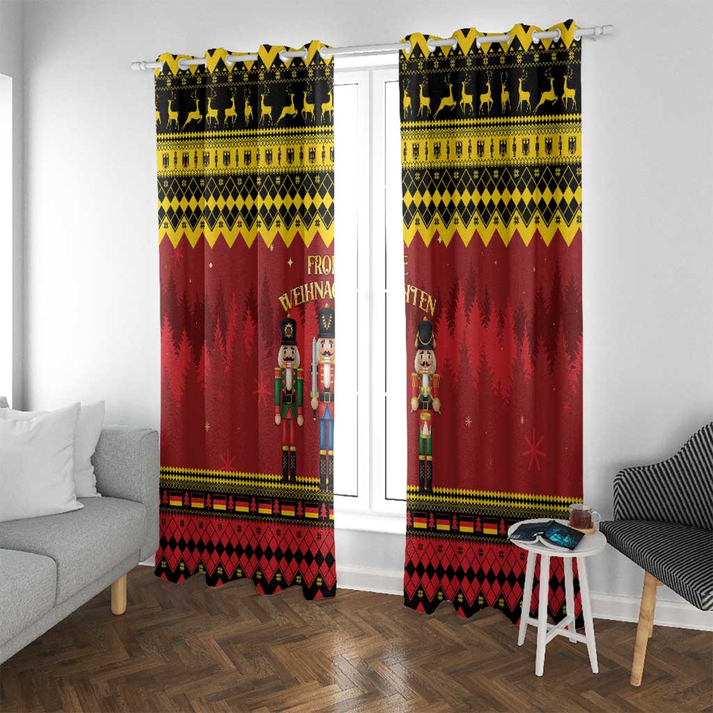 Germany Nussknacker Christmas Window Curtain Crack Deez Nuts - Wonder Print Shop