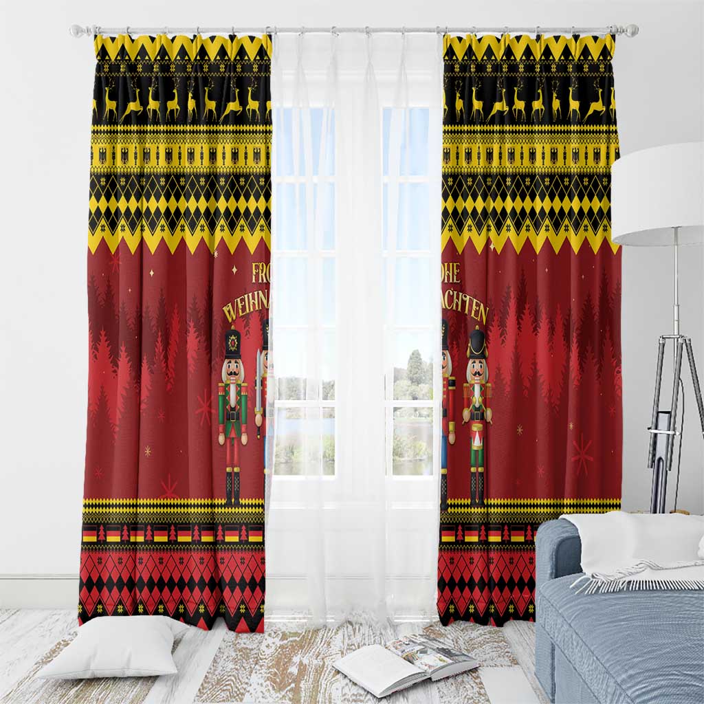 Germany Nussknacker Christmas Window Curtain Crack Deez Nuts - Wonder Print Shop