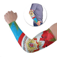 Personalised Luxembourg Christmas Arm Sleeves Schei Chreschtdeeg 2025 - Wonder Print Shop
