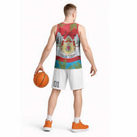 Personalised Luxembourg Christmas Basketball Jersey Schei Chreschtdeeg 2025 - Wonder Print Shop