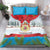 Luxembourg Christmas Bedding Set Schei Chreschtdeeg 2025 - Wonder Print Shop