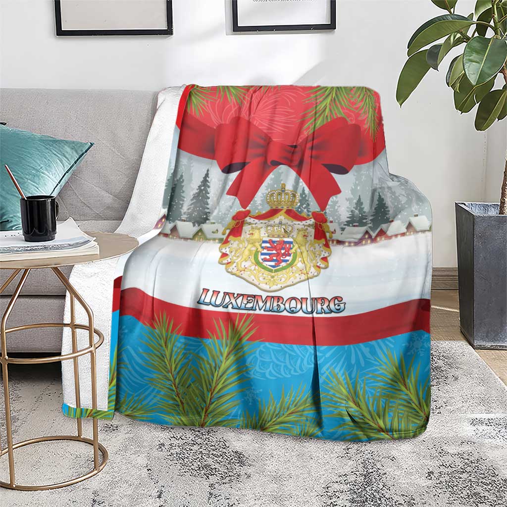 Luxembourg Christmas Blanket Schei Chreschtdeeg 2025 - Wonder Print Shop