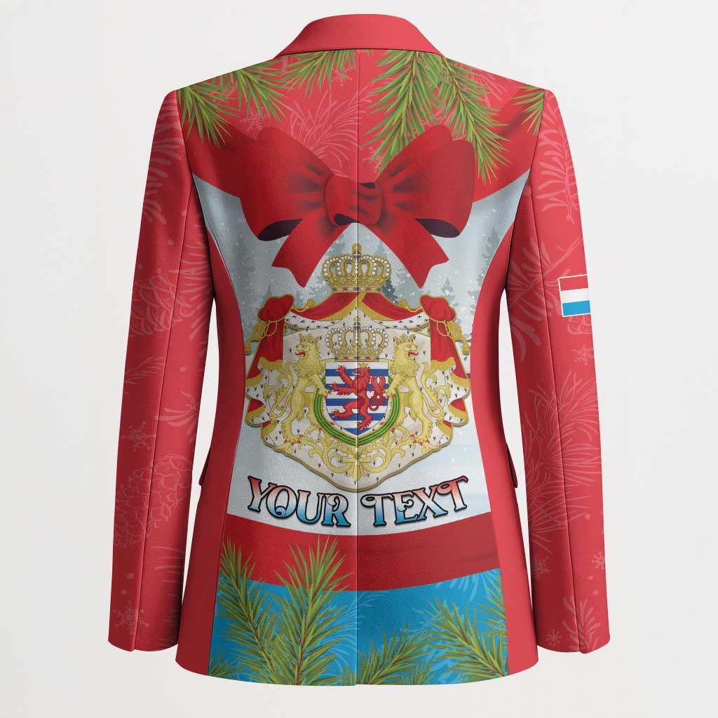 Personalised Luxembourg Christmas Blazer Schei Chreschtdeeg 2025 - Wonder Print Shop