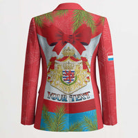 Personalised Luxembourg Christmas Blazer Schei Chreschtdeeg 2025 - Wonder Print Shop